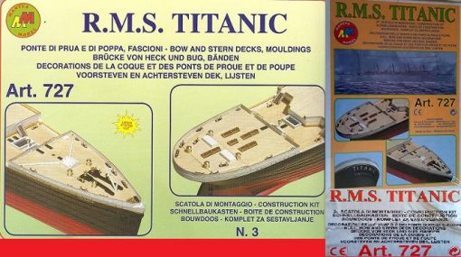 Titanic Mantua Model Panart: kit di montaggio n.3 art 727