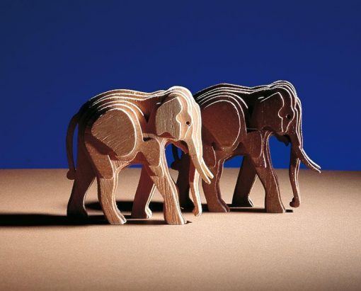 Elefante piccolo Amati: scatola di montaggio woodline art 300/03