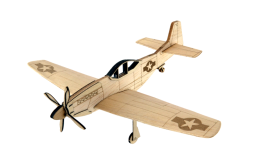 Anner Easy Series N.A. P51D Mustang aeromodellismo E03A4