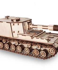 Tank SAU212 modellino in legno: EWA Eco Wood Art