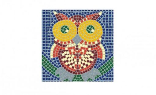Mosaico Gufo 15*15 cm Occre art 31005