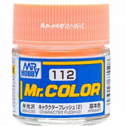 112 character flesh flat Mr hobby colore acrilico