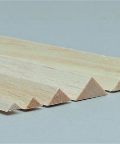Listello triangolare balsa 15x15x1000 mm Pichler 15163