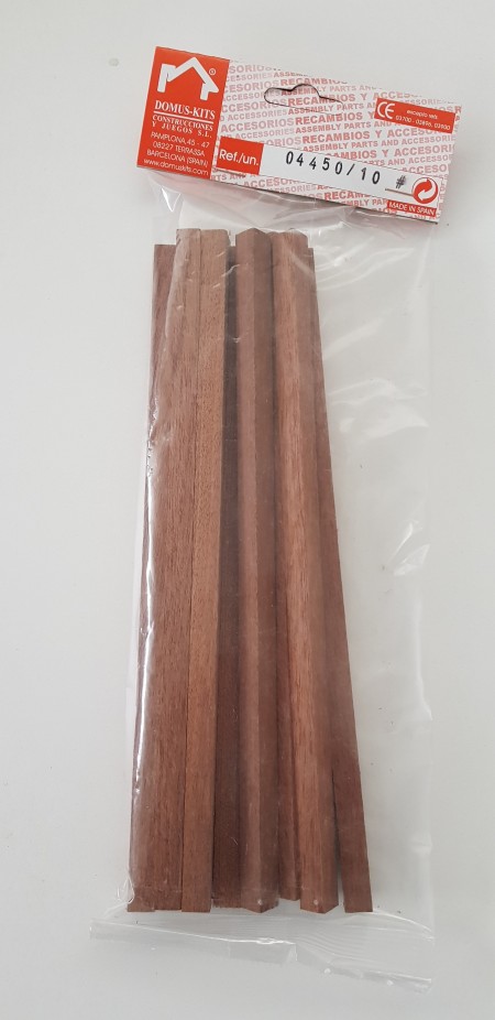 Listelli legno rovere 10X10X250 mm Domus Kits art 04450