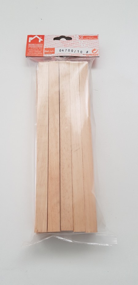 Listelli legno samba 15X15X250 mm Domus Kits art 04700
