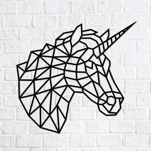 Unicorno puzzle 3d in legno da parete Ewa eco wood