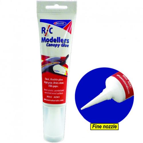 R/C MODELLERS CANOPY GLUE Deluxe Materials AD81