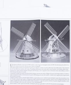 Piano costruzione Mulino a vento Olandese Amati art 1110/01