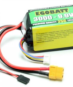 Batteria LiFe EGOBATT 3000 9.9V (25C) art C8395