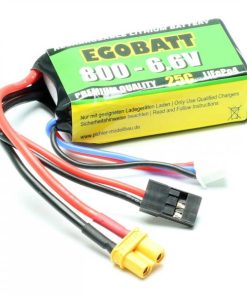 Batteria LiFe EGOBATT 800 6.6V (25C) art 15142