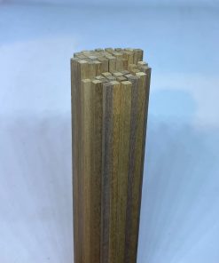 Listelli legno noce 3x3 corel art ls238